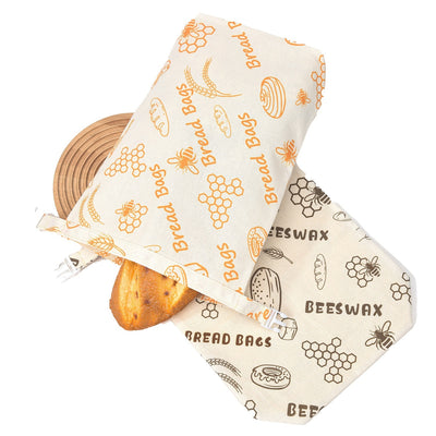 cotton linen bread bag